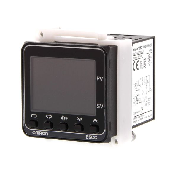 Temp. controller, PRO,1/16 DIN (48x48mm),Plugin-type,1 x Rel. OUT,SPDT image 3