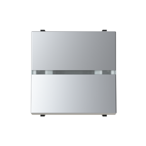 N2202.51 PL Switch 2-way Silver - Zenit image 1