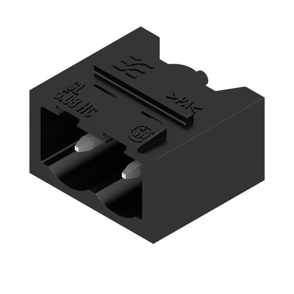 PCB plug-in connector (board connection), 5.08 mm, Number of poles: 2, image 3