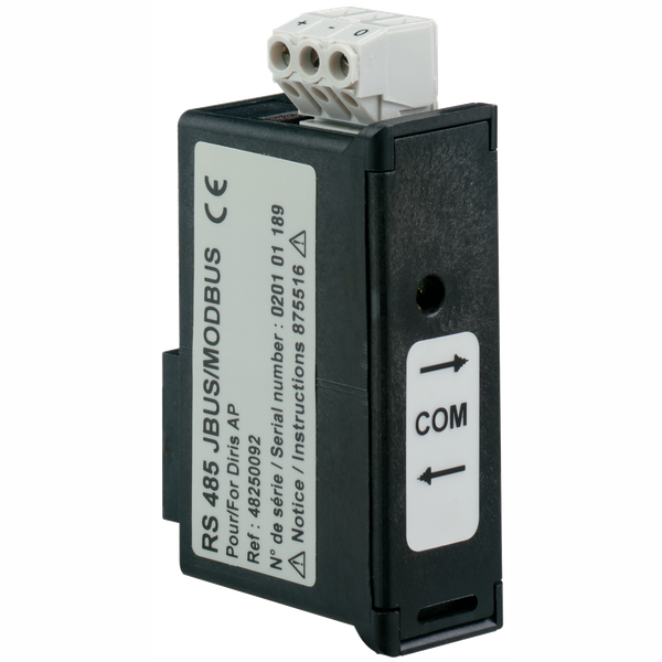 Optional plug-in module RS485 MODBUS communication for DIRIS image 1