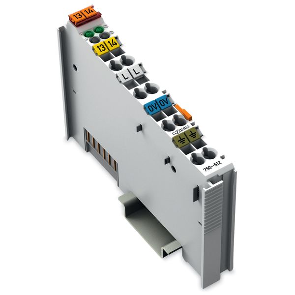 2-channel relay output AC 250 V 2.0 A light gray image 2