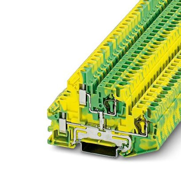 Double-level spring-cage terminal block Phoenix Contact STTBU 4-PE 36A image 2