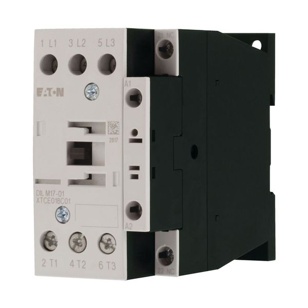 Contactor, 3 pole, 380 V 400 V 7.5 kW, 1 NC, 220 V 50/60 Hz, AC operation, Screw terminals image 9