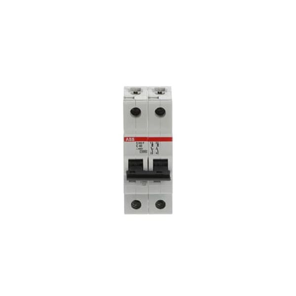 S202P-C40 Miniature Circuit Breaker - 2P - C - 40 A image 4