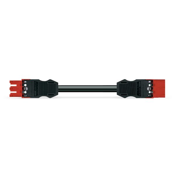 pre-assembled interconnecting cable Eca Socket/plug red image 5