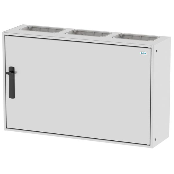 Wall-mounted enclosure EWK complete, IP31, 108 SU, protection class II, HxWxD=500x800x230mm image 5