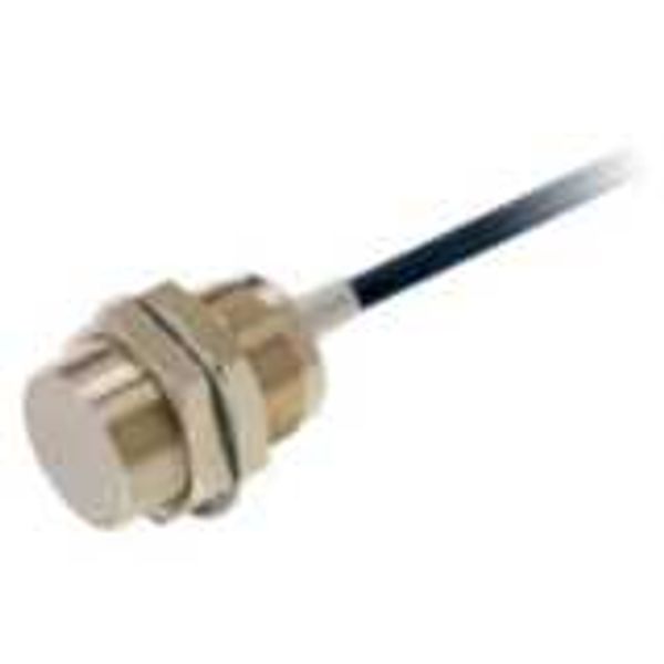 Proximity sensor, inductive, nickel-brass, short body, M30, shielded, E2EN2051M image 2