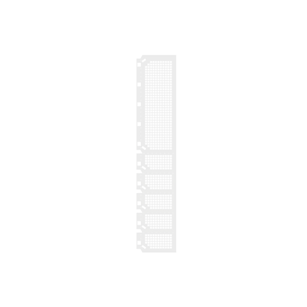 QRFV01XSS Internal form of segregation form 2b, 1000 mm x 2 mm x 230 mm image 3