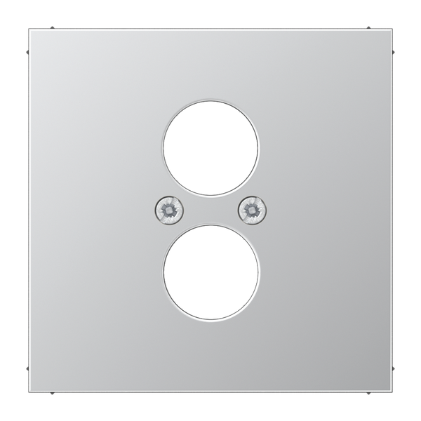 Centre plate for 2 loudsp. or BNC socket AL2962-2 image 1