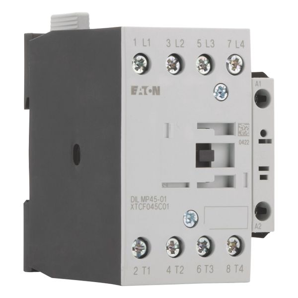 Contactor, 4 pole, 45 A, 1 NC, 230 V 50 Hz, 240 V 60 Hz, AC operation image 8
