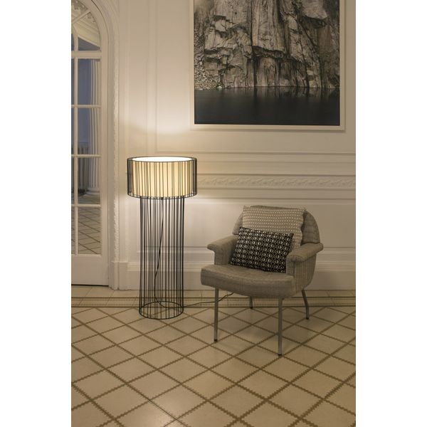 LINDA FLOOR LAMP BLACK 1 x E27 100W image 1