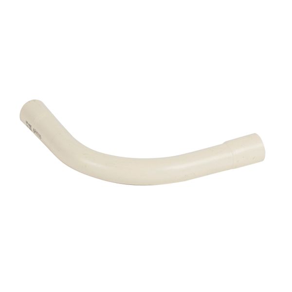 Large radius handlebar 90° IP44 Ø20mm and radius 70mm - RAL1015 sand image 1