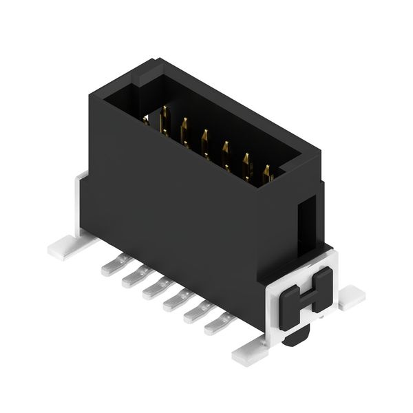 PCB plug-in connector (board connection), 1.27 mm, Number of poles: 12 image 1