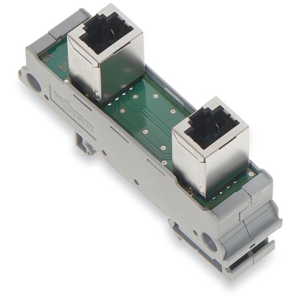 Interface module RJ-45 with power jumper contacts image 3