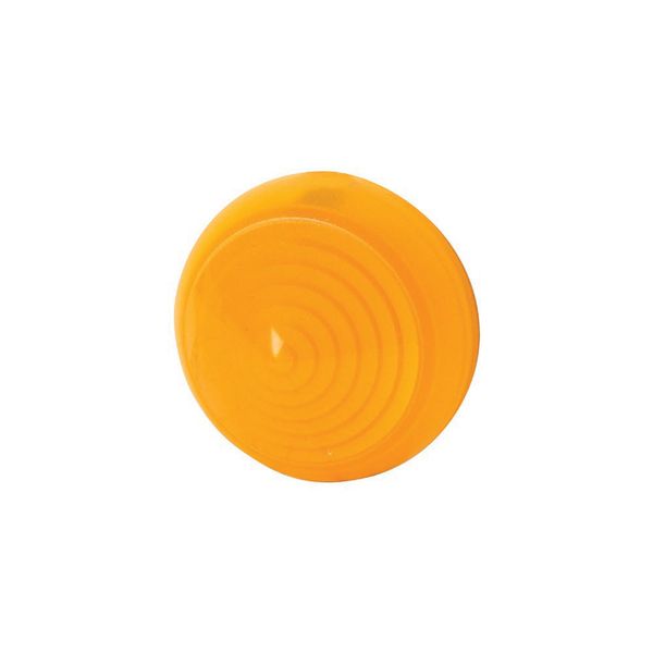 Lens, indicator light, raised, amber image 3