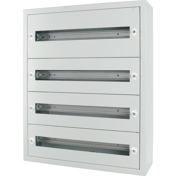 Service distribution boards with mounting subrack 168 SU, WxHxD = 573 x 1500 x 175 mm image 2