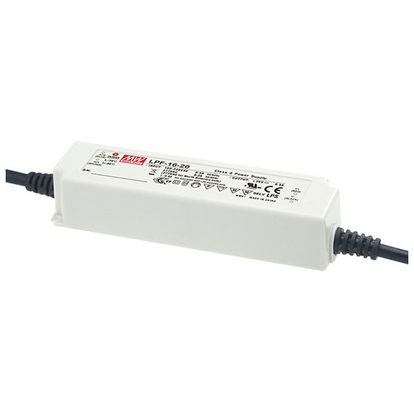 LPF-16D-12 Led driver, IP30 16.08W, 12V, 1.34A CV+CC dimmable, MEAN WELL image 1