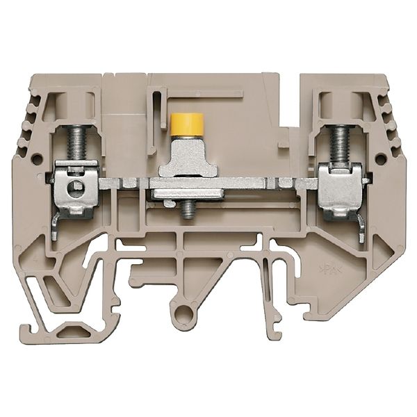 Test-disconnect terminal, Screw connection, 6 mm², 500 V, 41 A, withou image 1