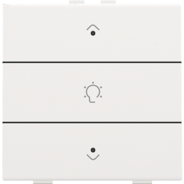 Single dimming control for Niko Home Control with LEDs, white coated image 1