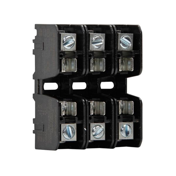 Eaton Bussmann series BCM modular fuse block, Box lug, Three-pole image 4