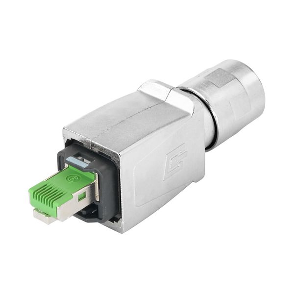 RJ45 connector, IP67, Connection 1: RJ45, Connection 2: IDCPROFINETAWG image 1