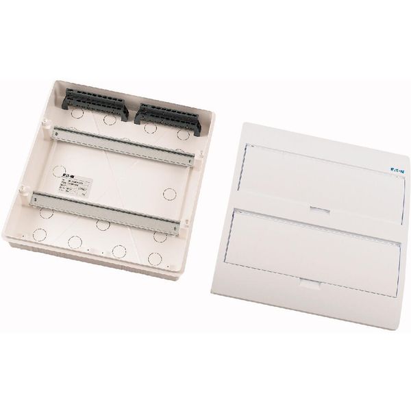 ECO Compact distribution board, flush mounting, 2-rows, 18 MU, IP40 image 9