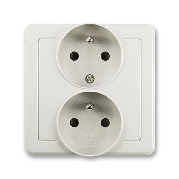 5512G-C02249 S1 Outlet double with pin ; 5512G-C02249 S1 image 1