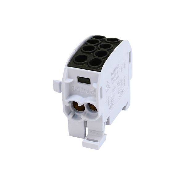 SCB 35 Branch distribution block Al/Cu 80210 SIMBLOCK black image 1