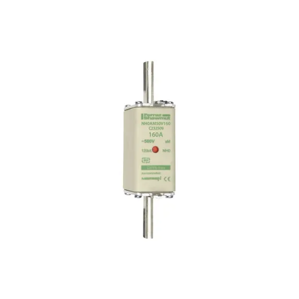 Fuse-link NH0 aM 500VAC 160A live tags Double indicator image 2