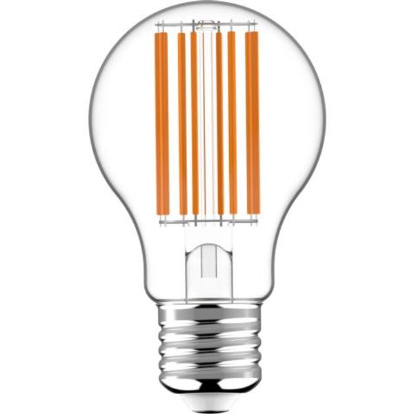 LED Filament Bulb - Classic A60 E27 3.8W 806lm 3000K Clear 330° image 1
