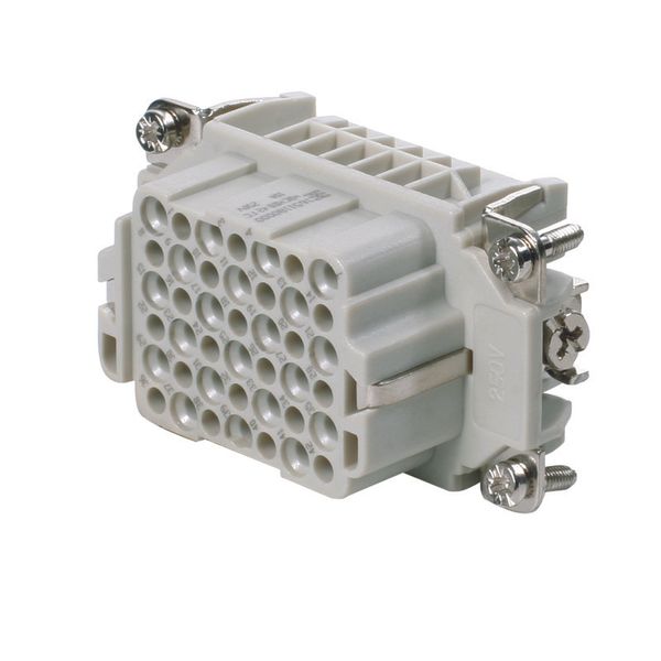 Contact insert (industry plug-in connectors), Female, 250 V, 10 A, Num image 1