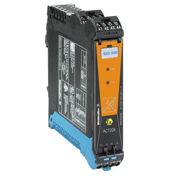 Signal converter/insulator, Safe-input: relay, Ex-output: Opto module, image 2