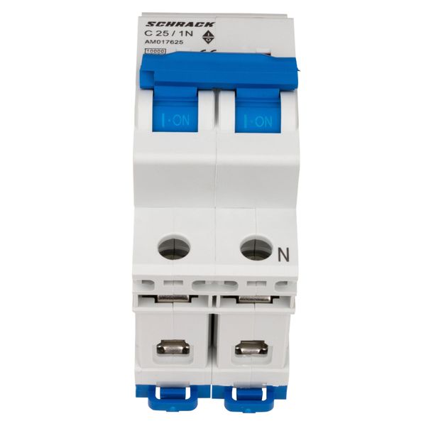 Miniature Circuit Breaker (MCB) AMPARO 10kA, C 25A, 1+N image 2