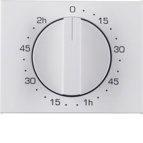 Centre plate for mechanical timer, K.1, p. white glossy image 1