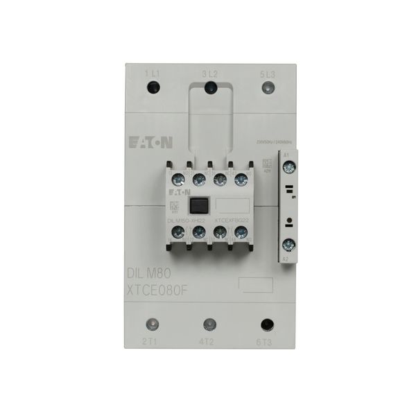 Contactor, 380 V 400 V 37 kW, 2 N/O, 2 NC, 230 V 50 Hz, 240 V 60 Hz, AC operation, Screw terminals image 12
