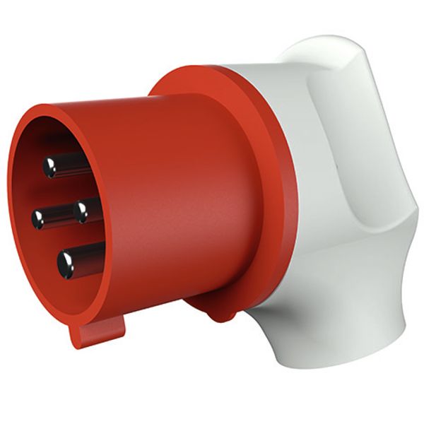 Angled plug, 32A4p6h400V, IP44 image 1