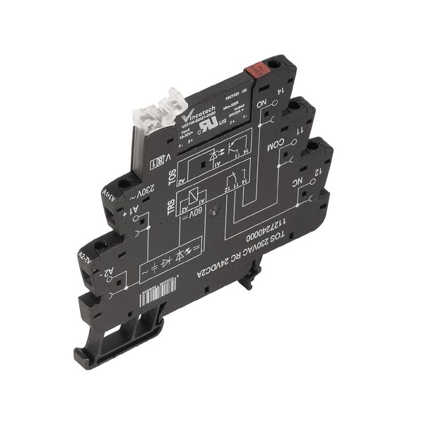 Solid-state relay, 120 V AC ±10 %, RC element 3...33 V DC, 2 A, Screw  image 2