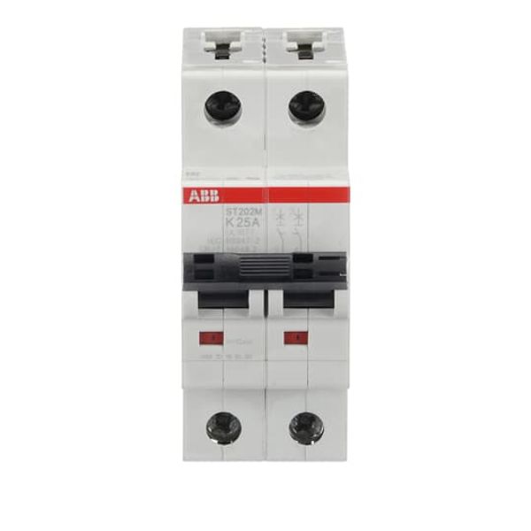 ST202M-K25 Miniature Circuit Breaker - 2P - K - 25 A image 1