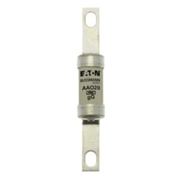 Fuse-link, LV, 20 A, AC 550 V, BS88/A2, 14 x 85 mm, gL/gG, BS image 5