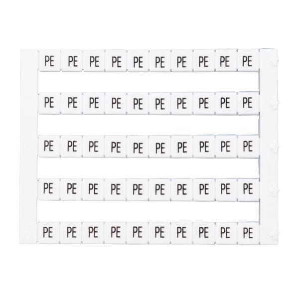 Marking tags Dekafix DY 5 printed with "PE" (50 times) image 1