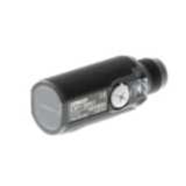 Photoelectric sensor, M18 threaded barrel, plastic, red LED, diffuse, image 2