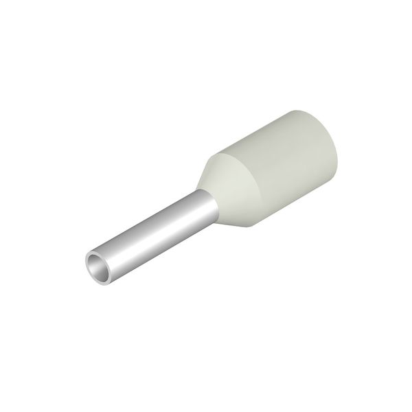 Wire end ferrule, Standard, 0.75 mm², Stripping length: 8 mm, white image 1