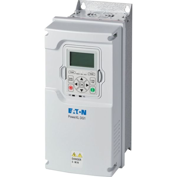 Variable frequency drive, 500 V AC, 3-phase, 7.5 A, 4 kW, IP21/NEMA1, Brake chopper, DC link choke image 2