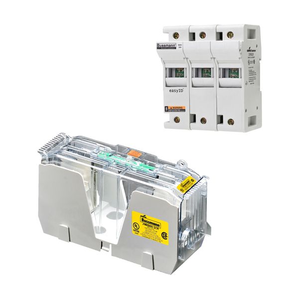 Eaton Bussmann series JM modular fuse block, 600V, 60A, Box lug, Three-pole, 12 image 3