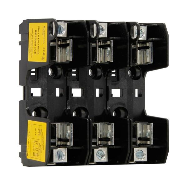 Eaton Bussmann Series RM modular fuse block, 250V, 35-60A, Box lug, Three-pole image 4