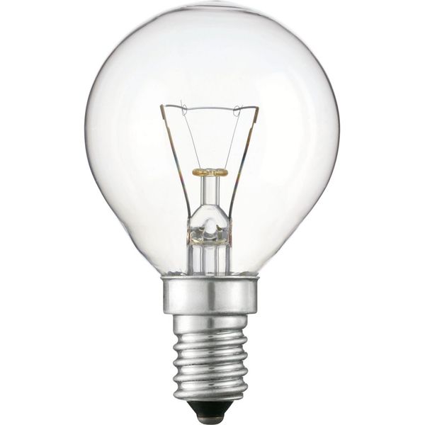 Incandescent Bulb E14 15W P45 220V special. image 1