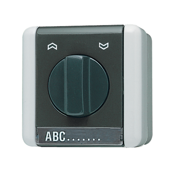 Rotary blind switch/push-button 834.20W image 2