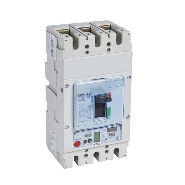 MCCB DPX³ 630 - Sg elec release + central - 3P - Icu 70 kA (400 V~) - In 500 A image 1