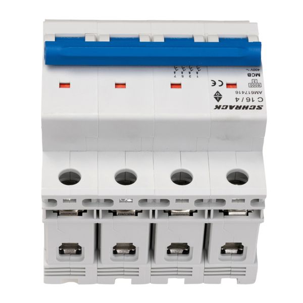 Miniature Circuit Breaker (MCB) AMPARO 6kA, C 16A, 4-pole image 2