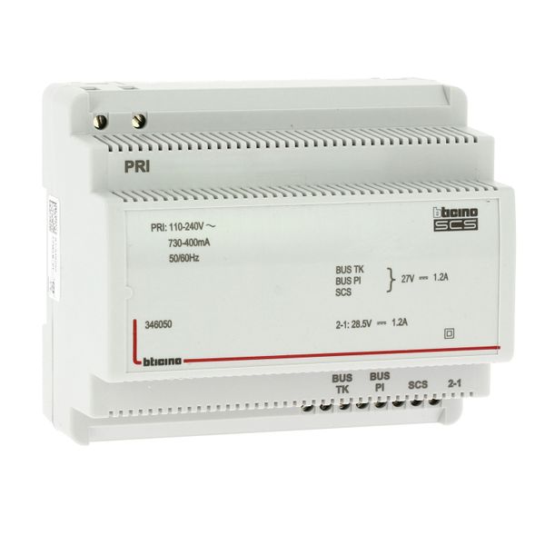 Power supply 2w 6DIN 1,2A image 1